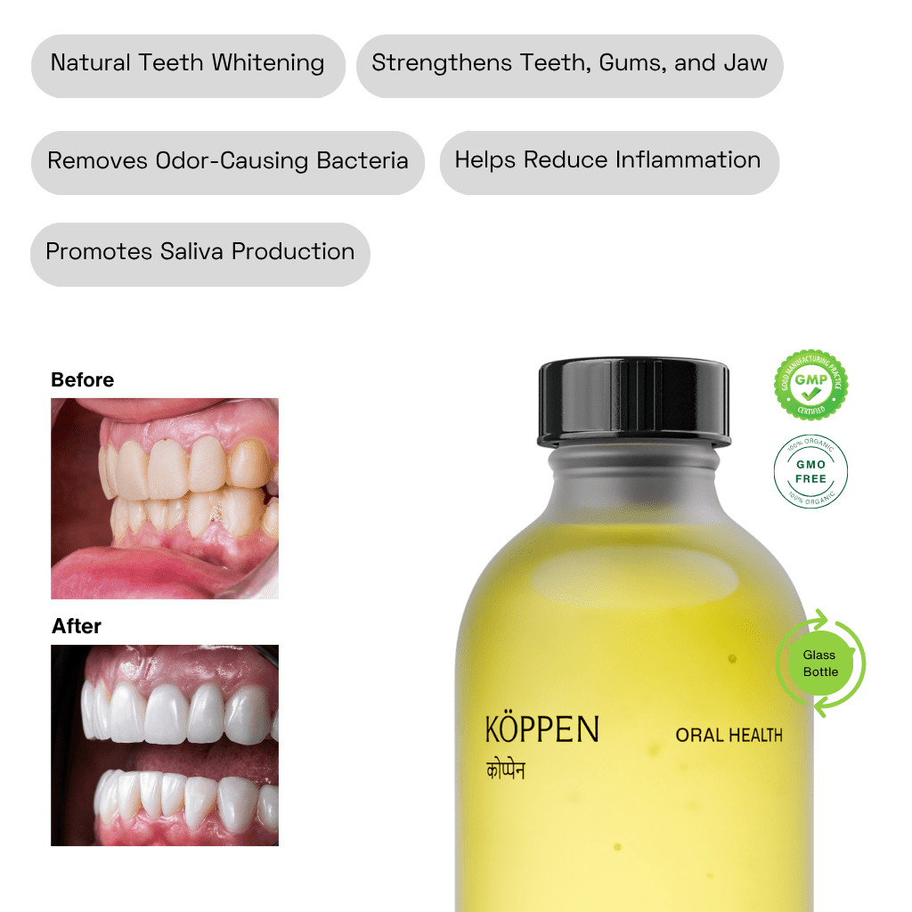 KÖPPEN Daily Oil Mouthwash | Healthy Teeth & Gums