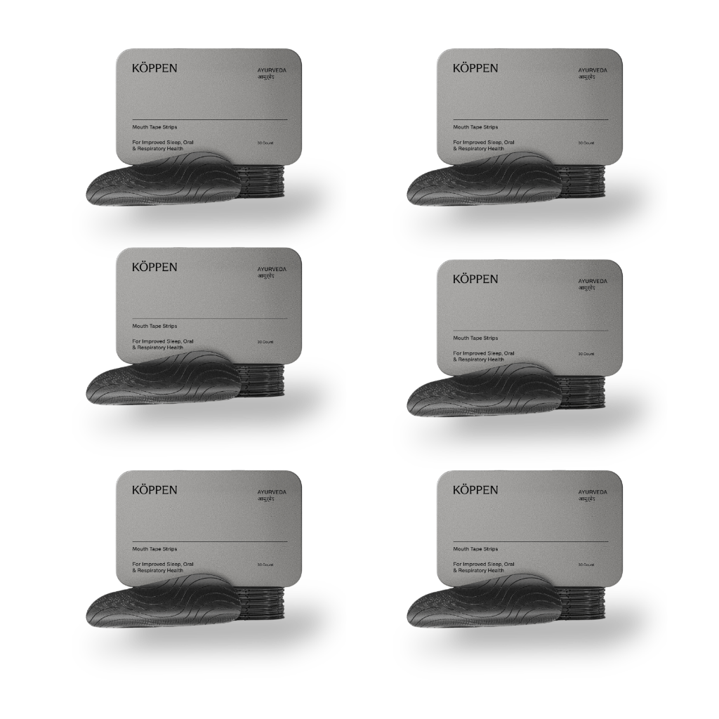KÖPPEN Myofunctional Mouth Tape | Reduces Dry Mouth & Nasal Breathing