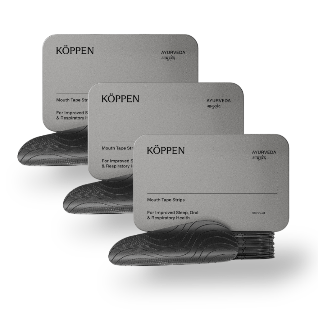 KÖPPEN Myofunctional Mouth Tape | Reduces Dry Mouth & Nasal Breathing