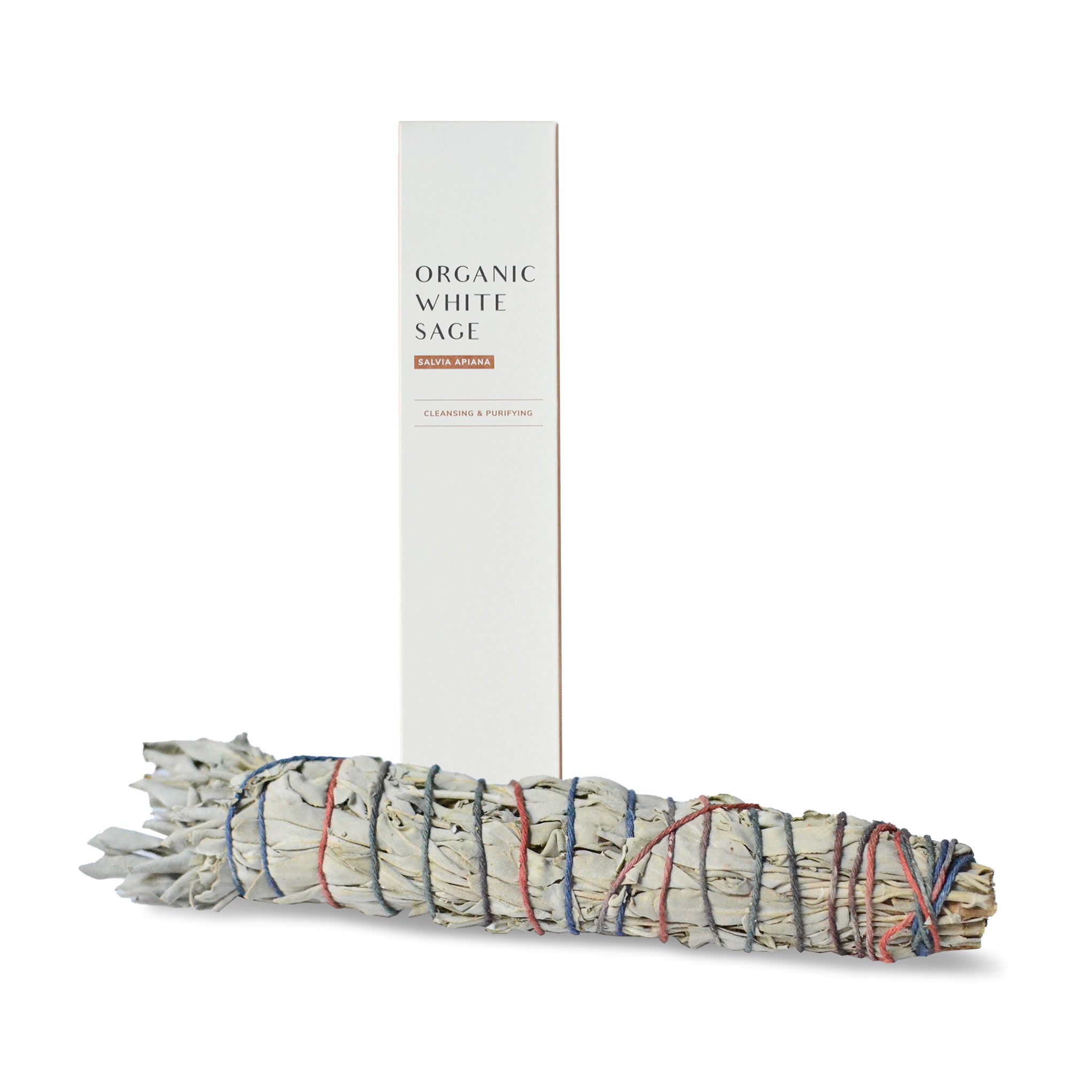 CEDAR AND MYRRH Organic White Sage Smudge Stick - Large