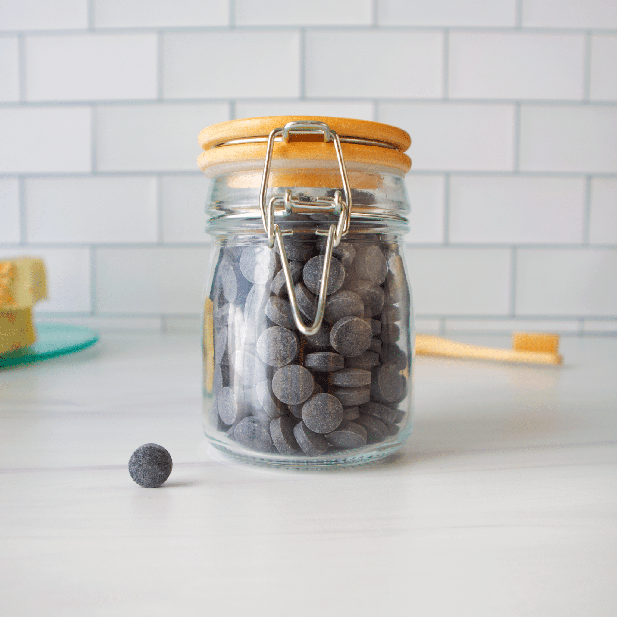 Love of Earth Co. Charcoal MINT Toothpaste Tablets