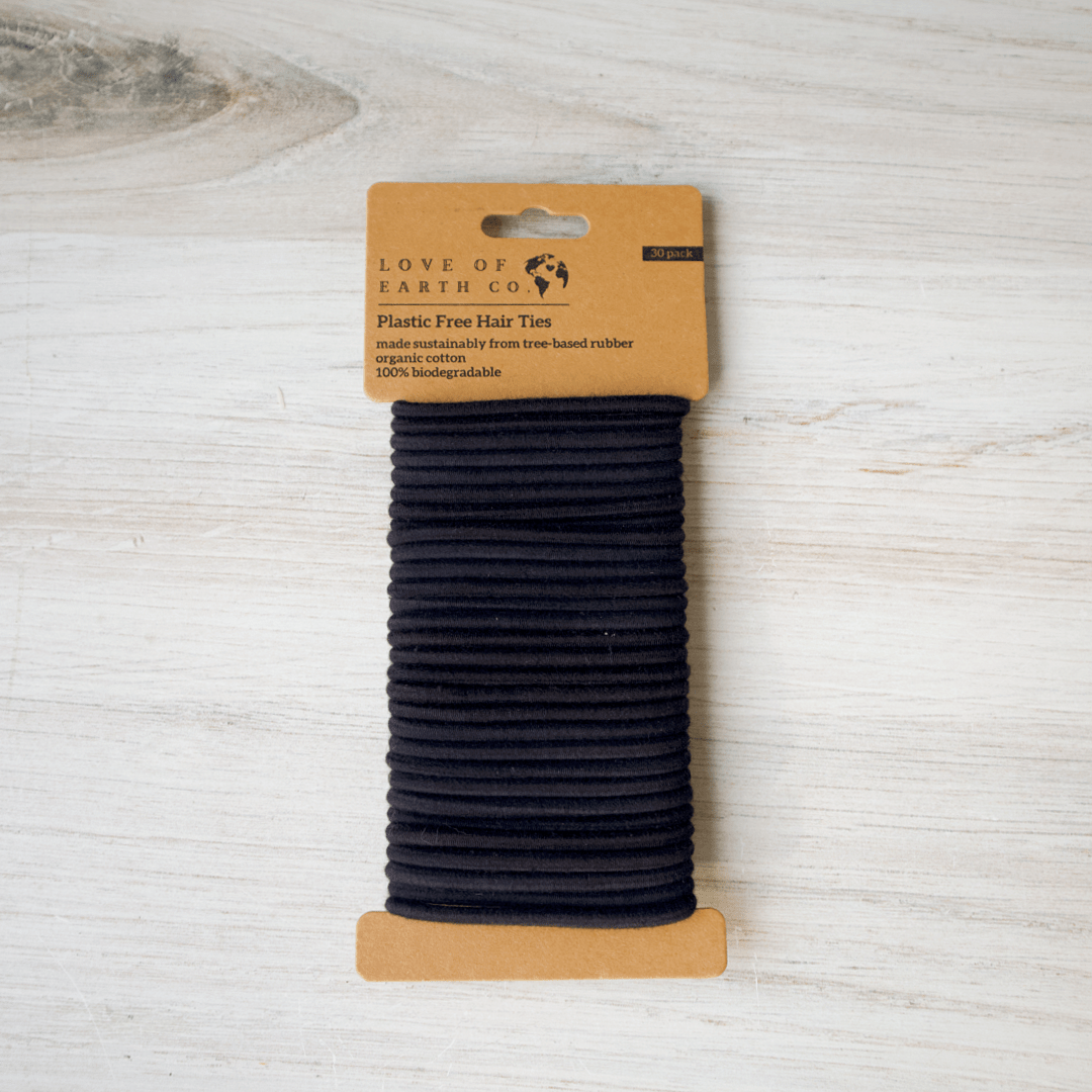 Love of Earth Co. Compostable Hair Ties (Pack of 30)