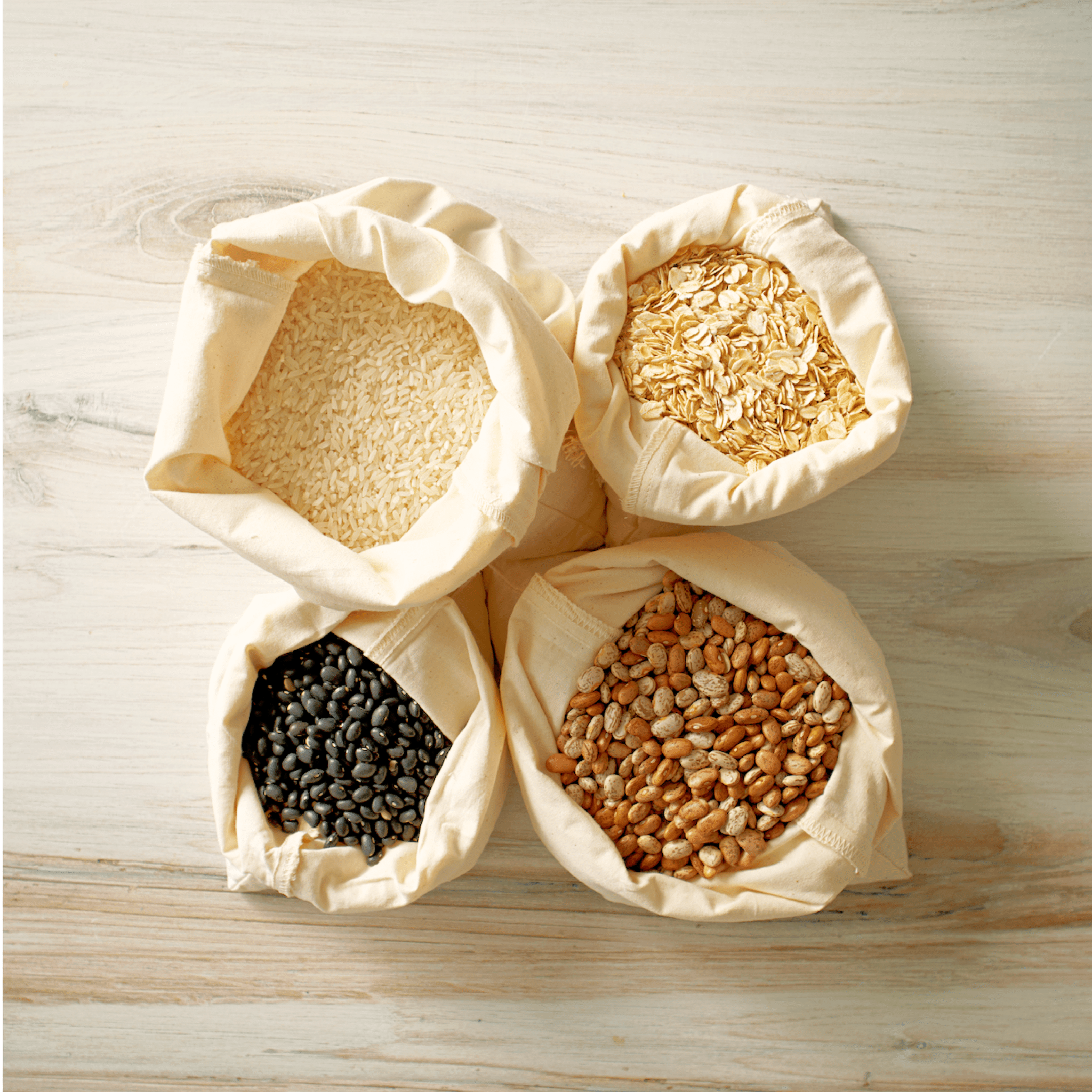 Love of Earth Co. Cotton Produce Bags (Set of 4)