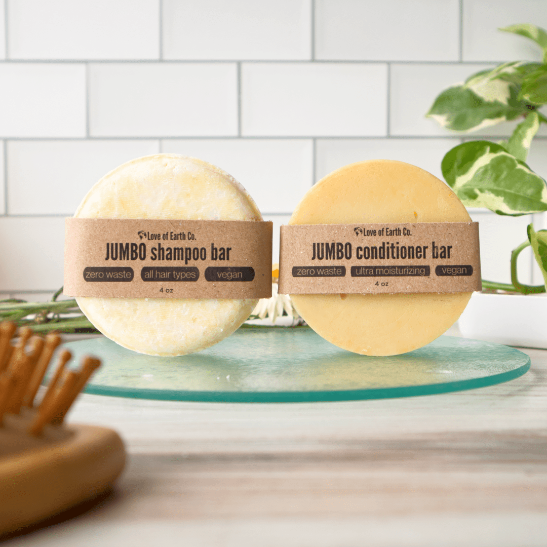 Love of Earth Co. JUMBO Shampoo & Conditioner Bundle