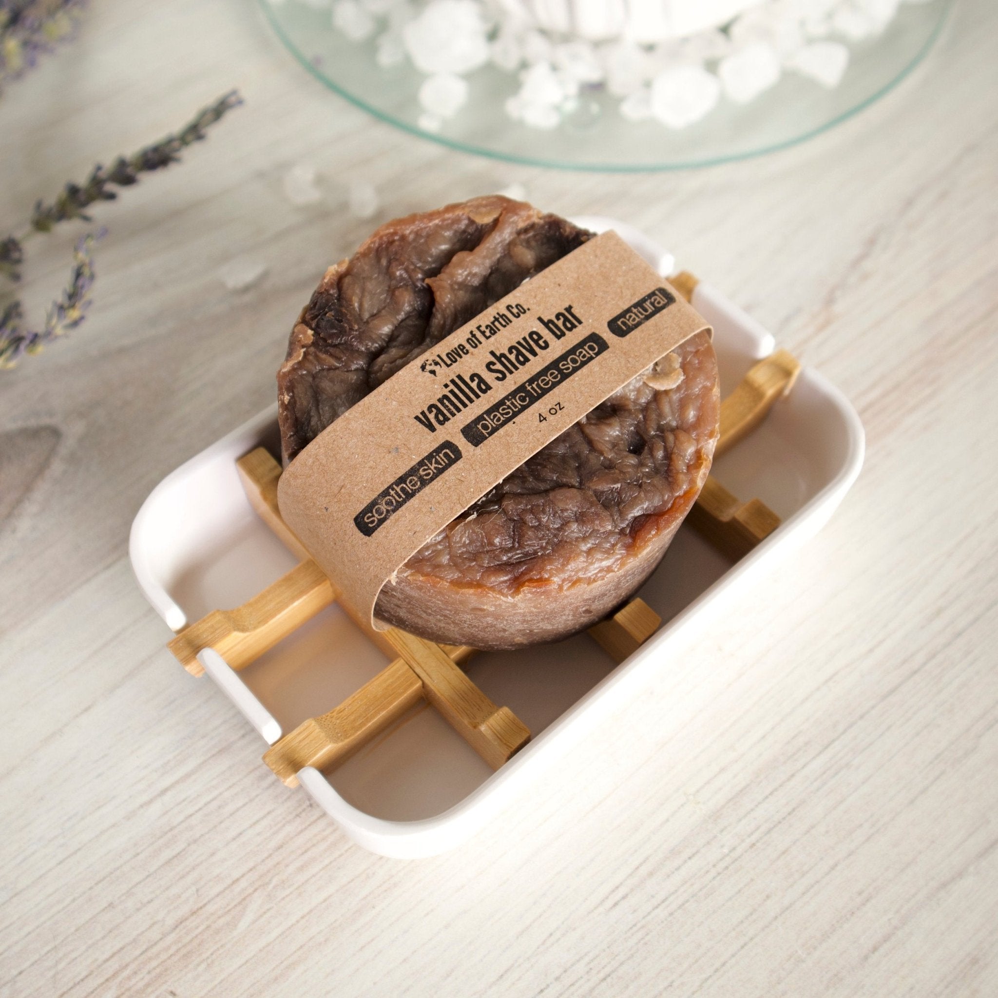 Love of Earth Co. Vanilla Shaving Soap Bar