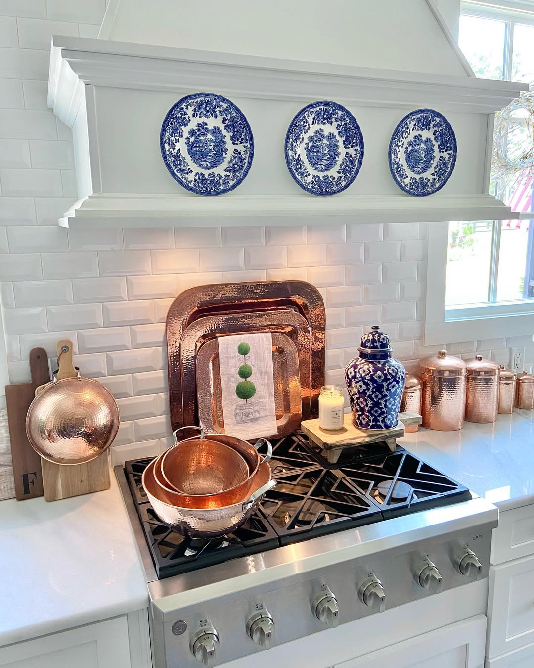 Sertodo Copper Thessaly Square Platter