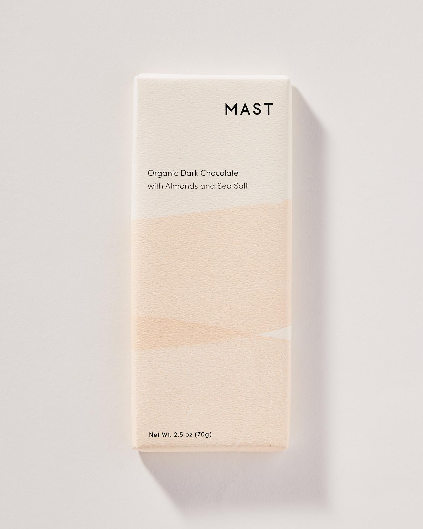 Mast Market Organic Dark Chocolate with Almonds and Sea Salt