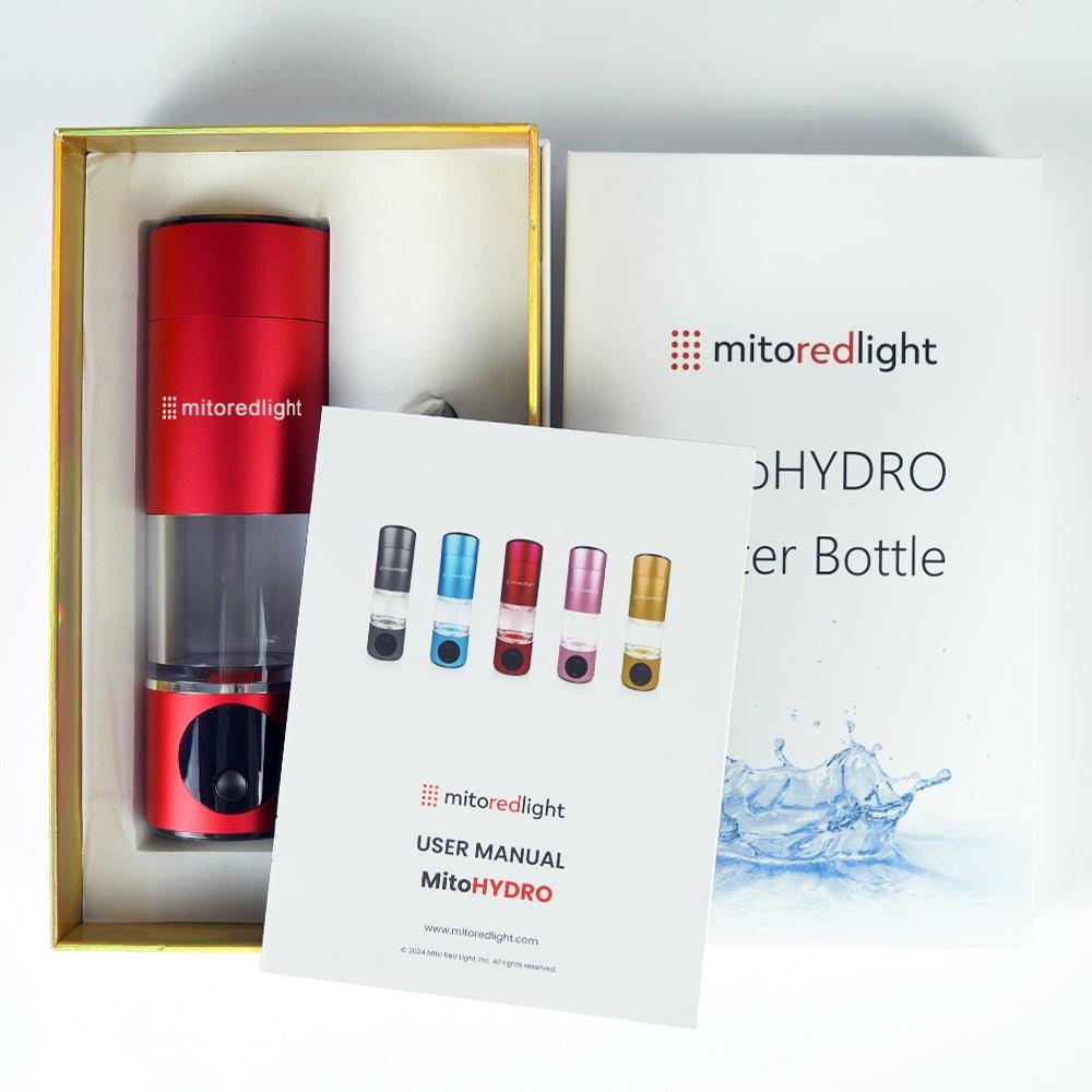 Mito Red Light MitoHYDRO™ Ultra Premium Hydrogen Water Bottle