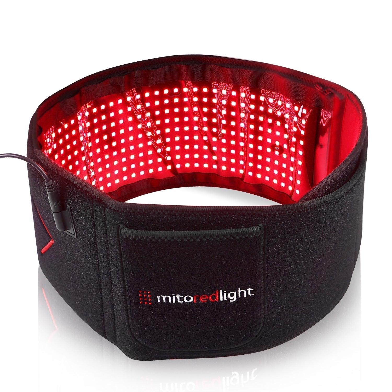 Mito Red Light MitoQUAD™ Wavelength Belt | Hands Free Red Light Therapy