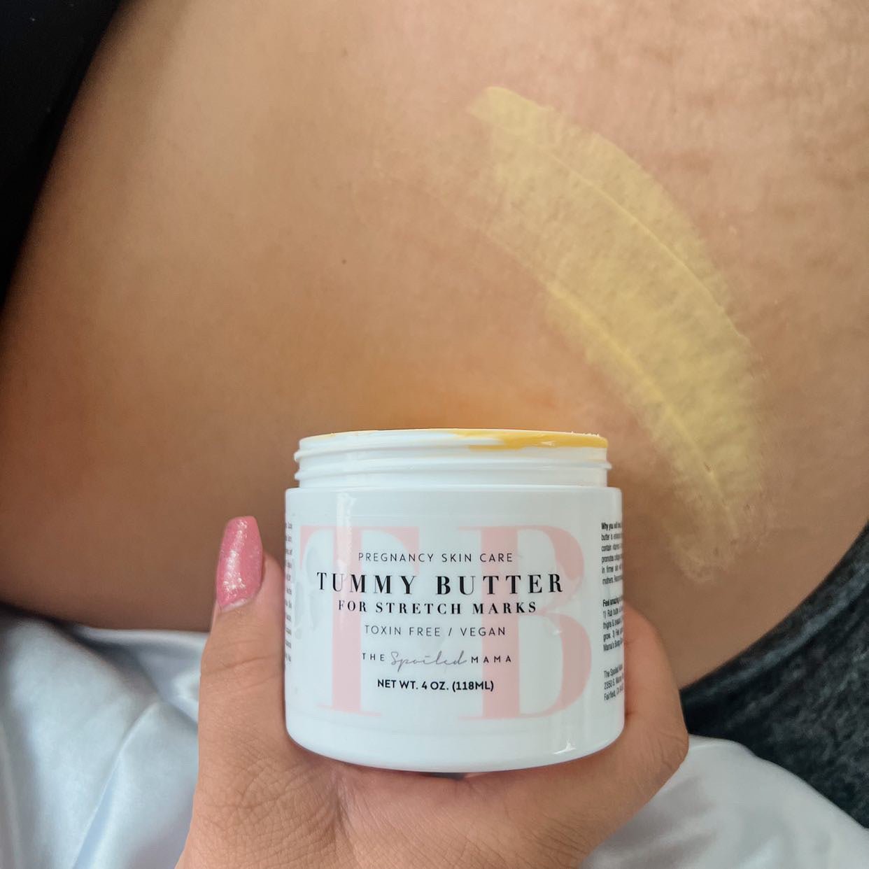 The Spoiled Mama Tummy Butter and ReModel Serum Stretch Mark Duo