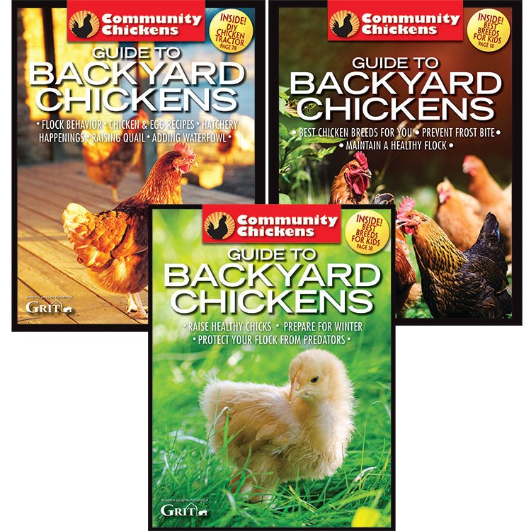 Mother Earth News COMMUNITY CHICKENS GUIDE TO BACKYARD CHICKENS SET