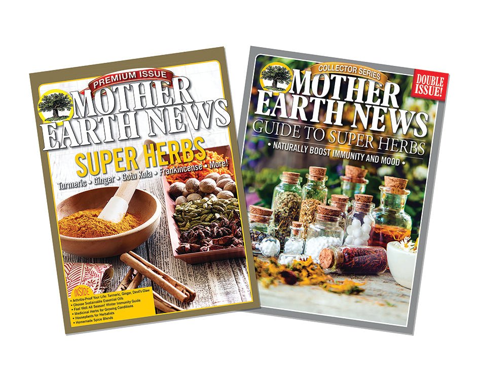 Mother Earth News MOTHER EARTH NEWS SUPER HERBS SET