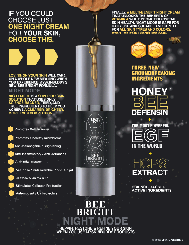 MYSKINBUDDY Bee Bright Night Mode
