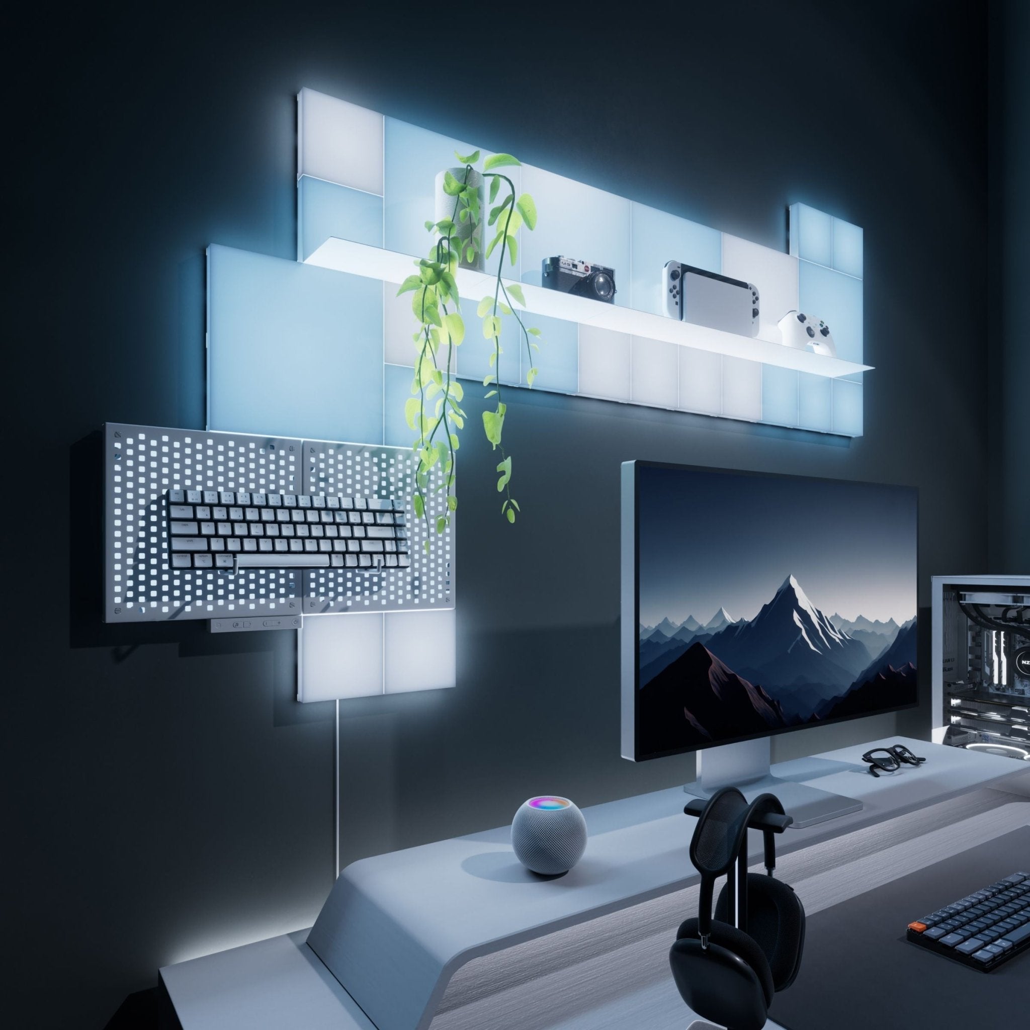 Nanoleaf Shop USA Blocks Light Pegboard Add - On Kit (Each)