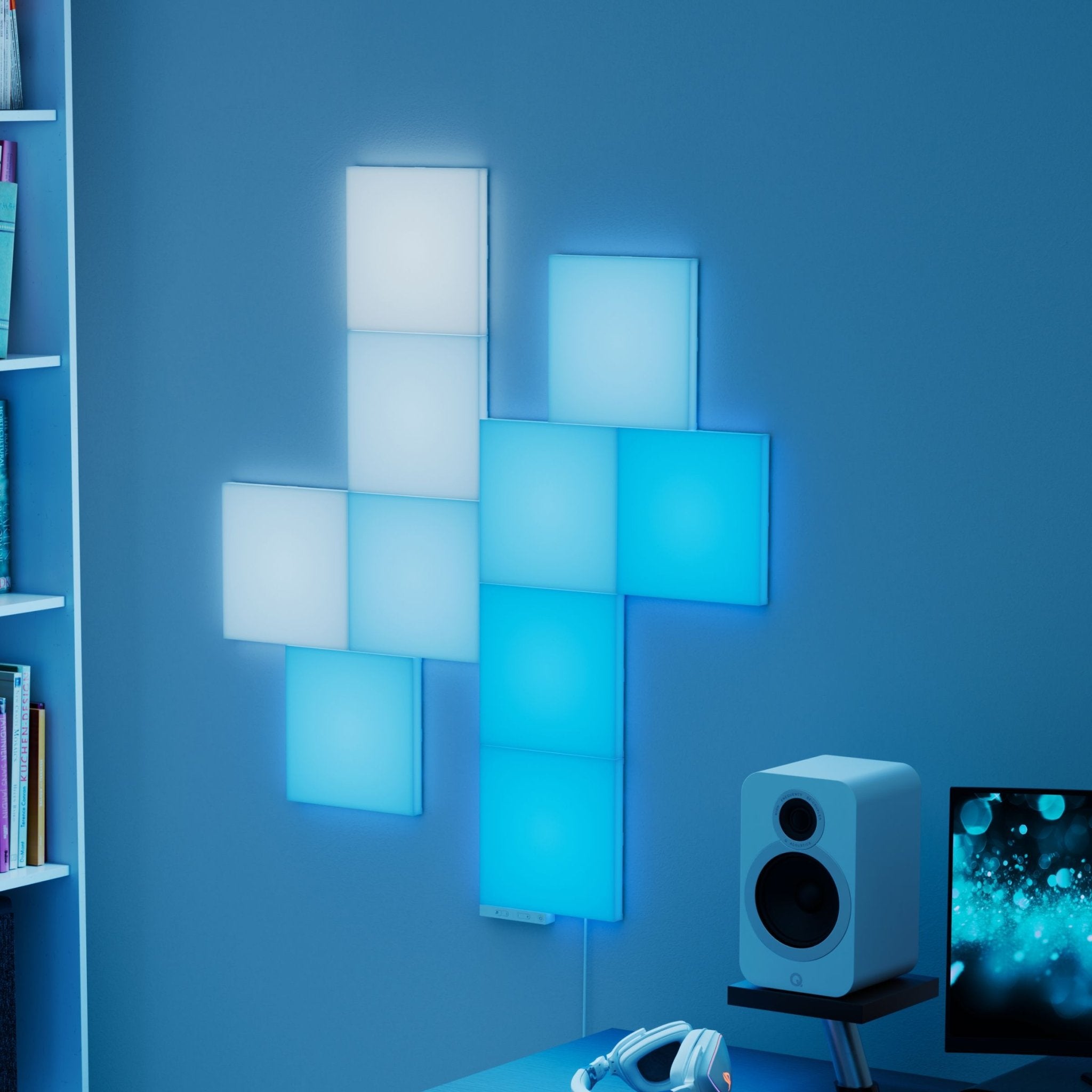 Nanoleaf Shop USA Blocks Squares Smarter Kit (10 Panels)