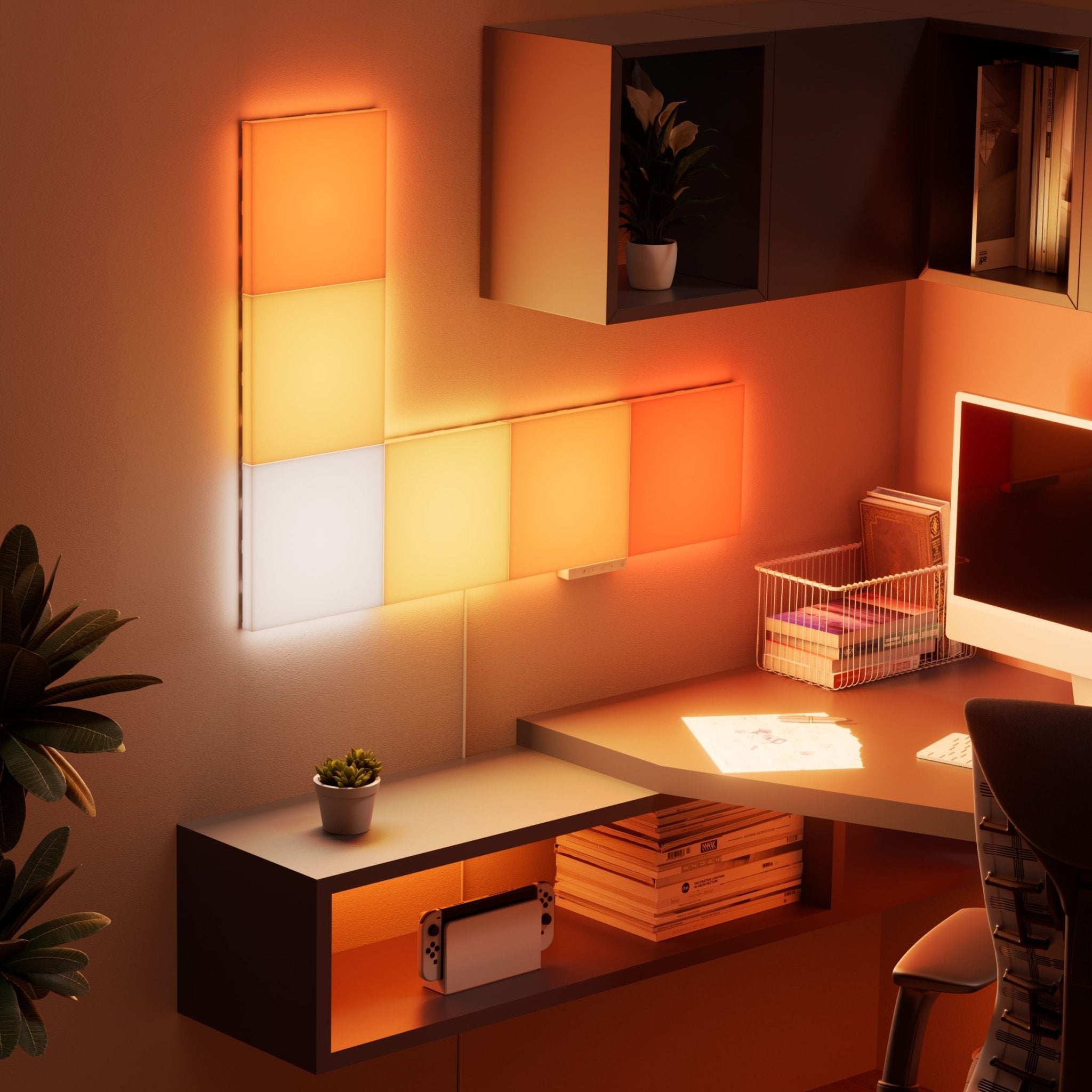 Nanoleaf Shop USA Blocks Squares Smarter Kit (6 Panels)