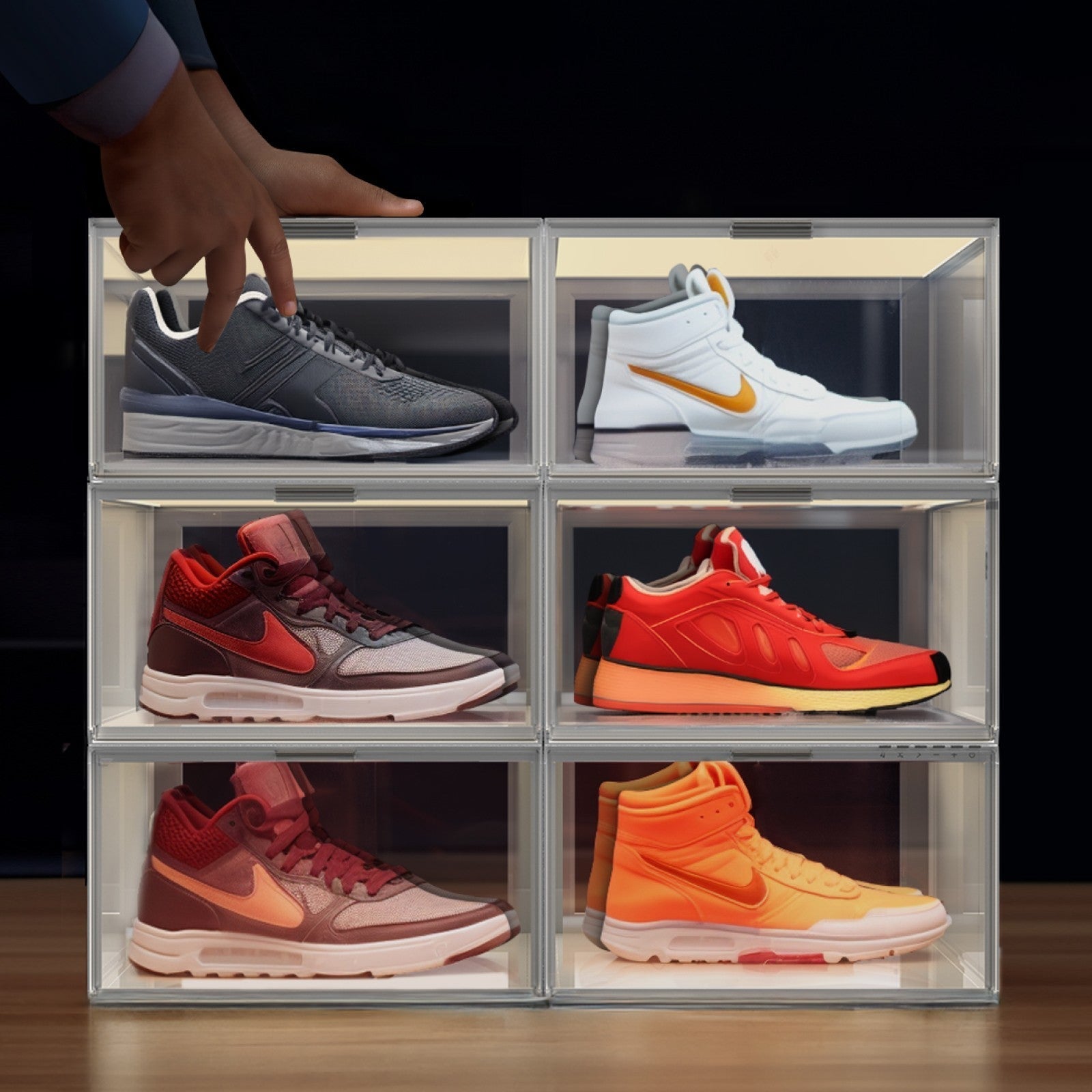 Nanoleaf Shop USA EXPO Smart LED Display Case Smarter Kit (4 Pack)