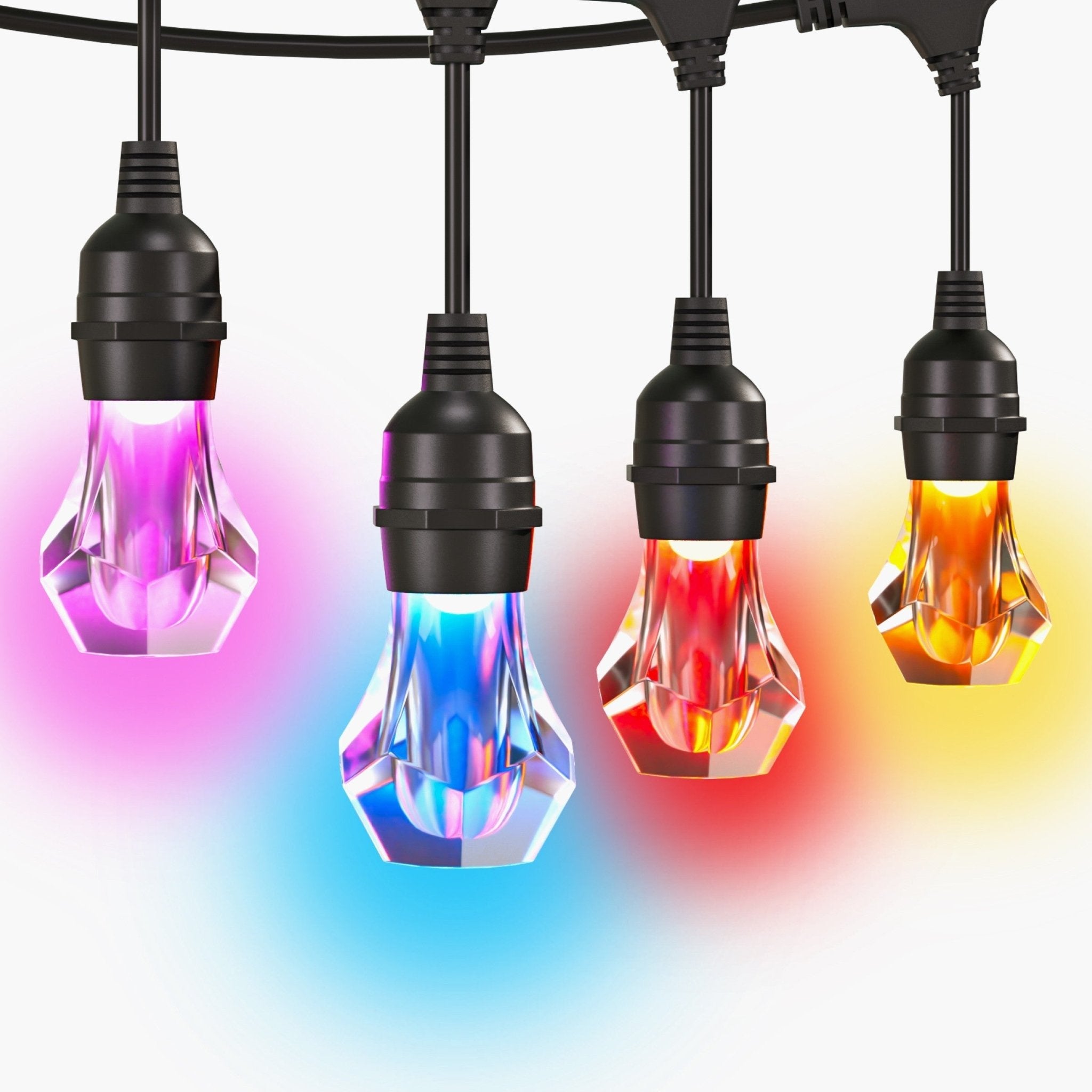Nanoleaf Shop USA Matter Smart Multicolor Outdoor String Lights Smarter Kit 98ft (30m)