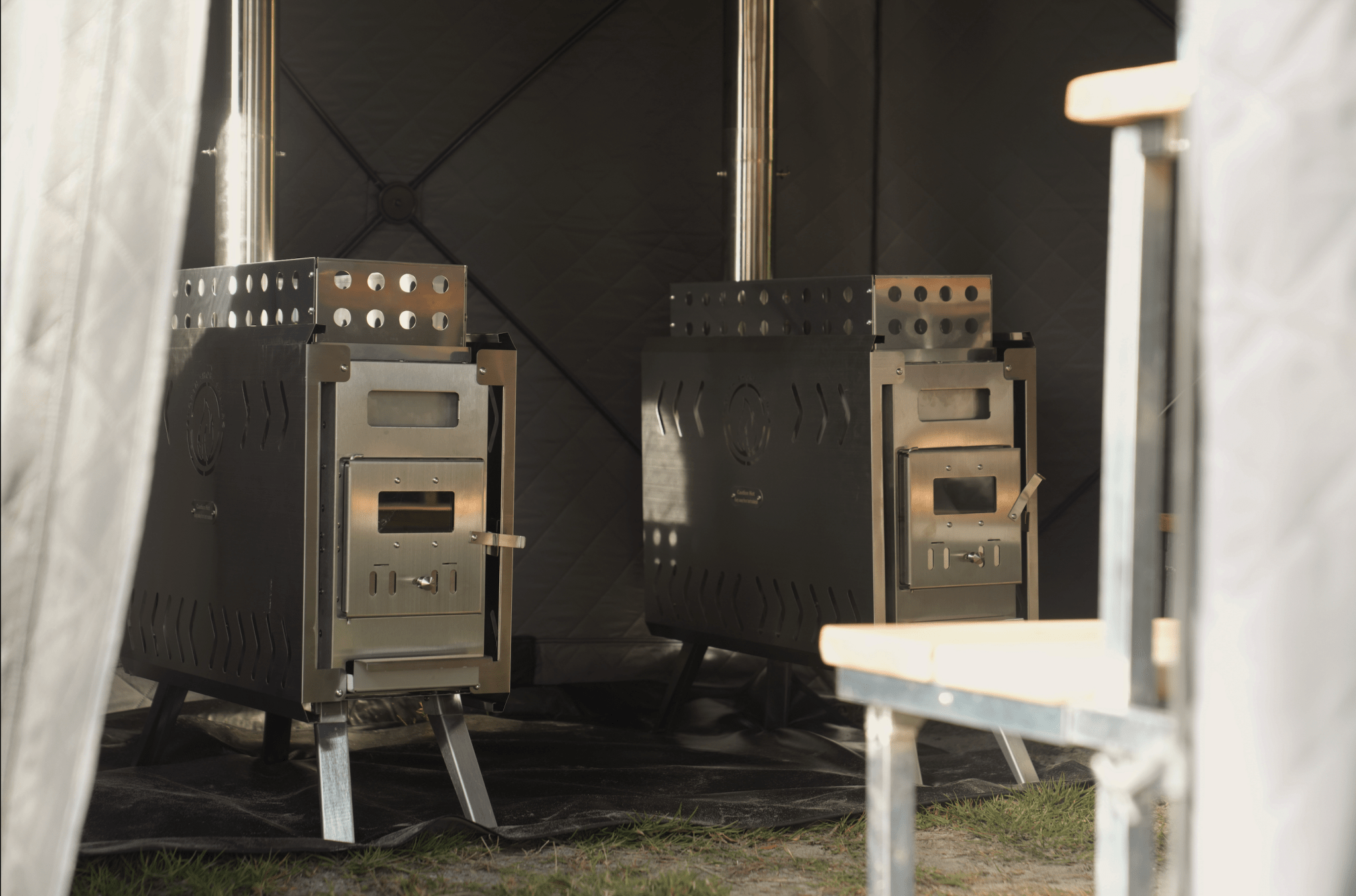 North Shore Sauna Dome Sauna Tent Elite Experience Package (8 - person)