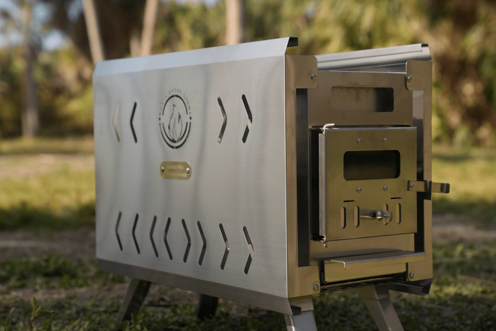 North Shore Sauna Mini Cube Sauna Tent Starter Package (2 - person)