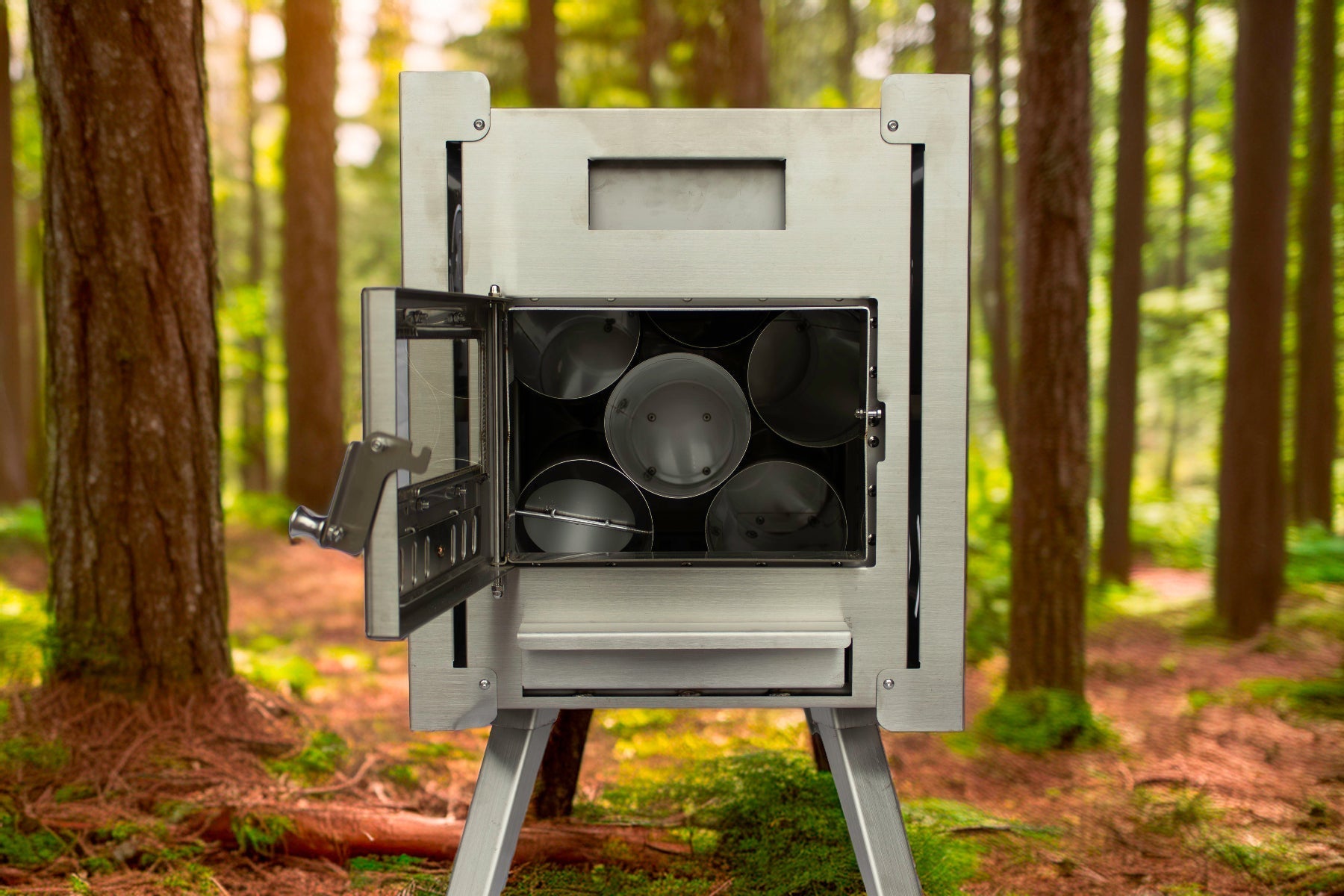 North Shore Sauna Sauna Tent Wood Stove XL