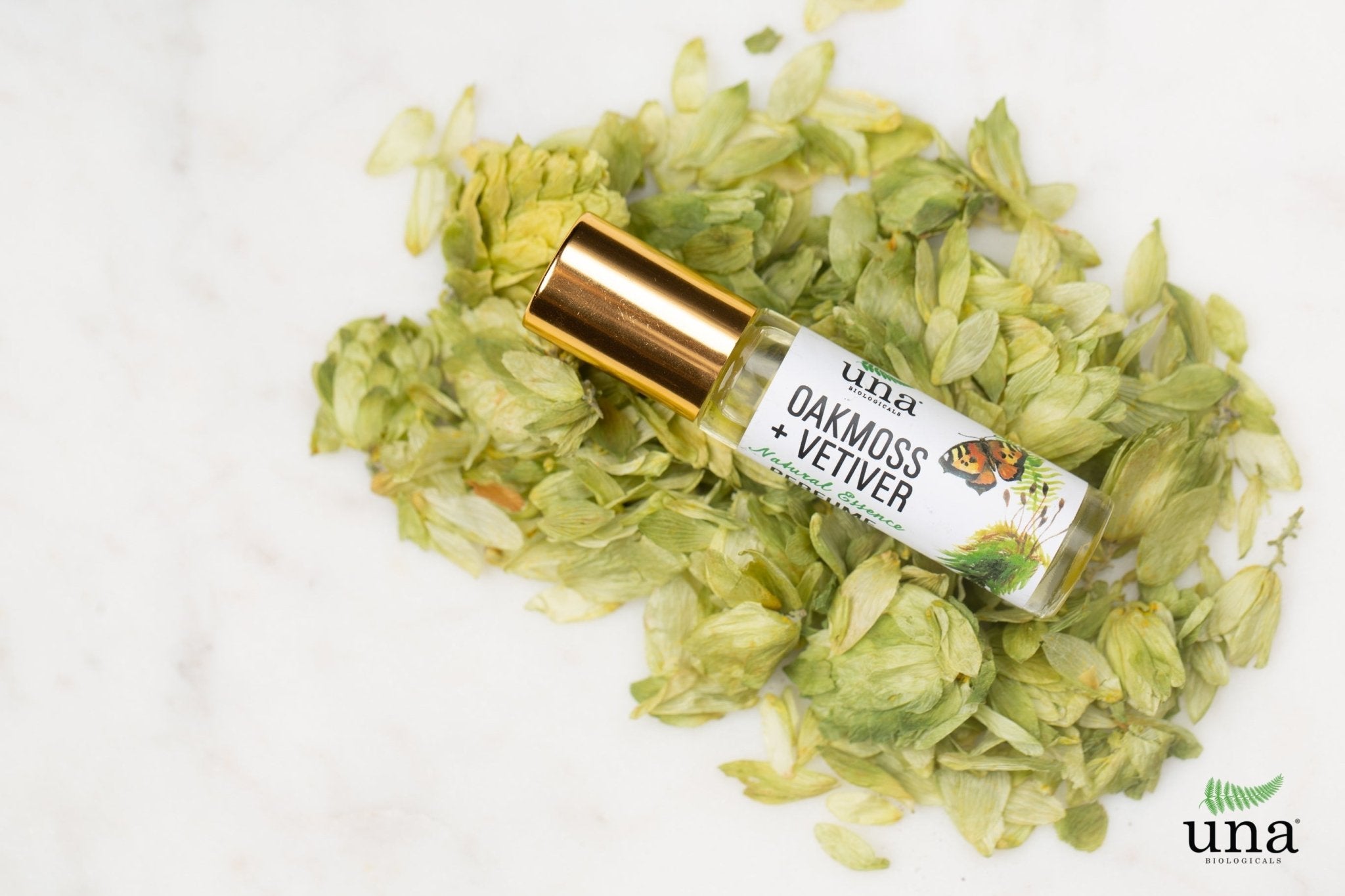 Una Biologicals® Oakmoss & Vetiver Perfume | Natural Fragrance | Una Biologicals