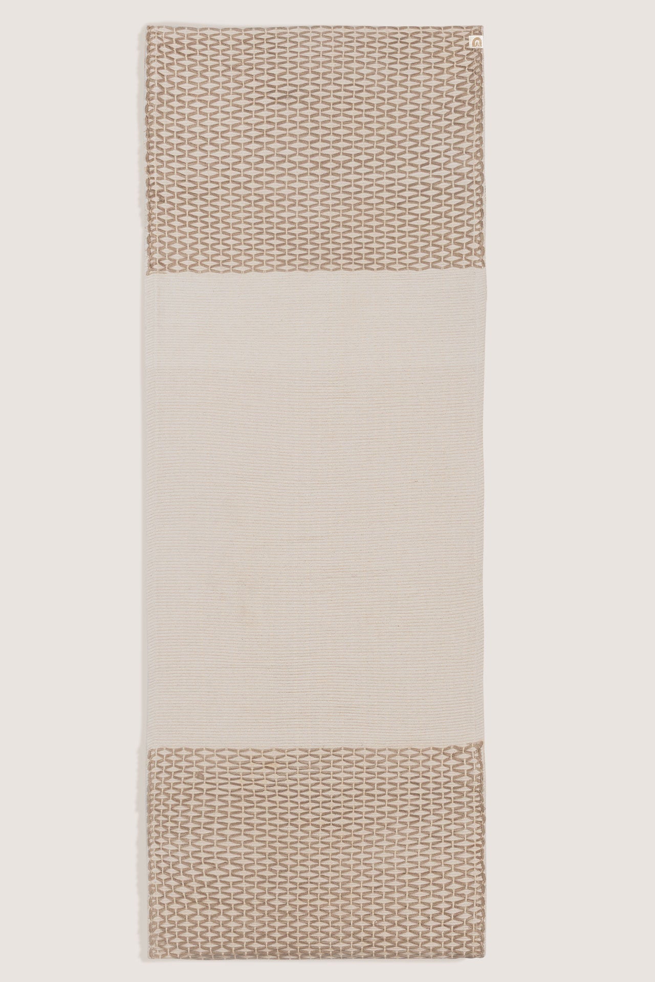 okoliving Diamond Yoga Mat - Clay & Cream 7mm