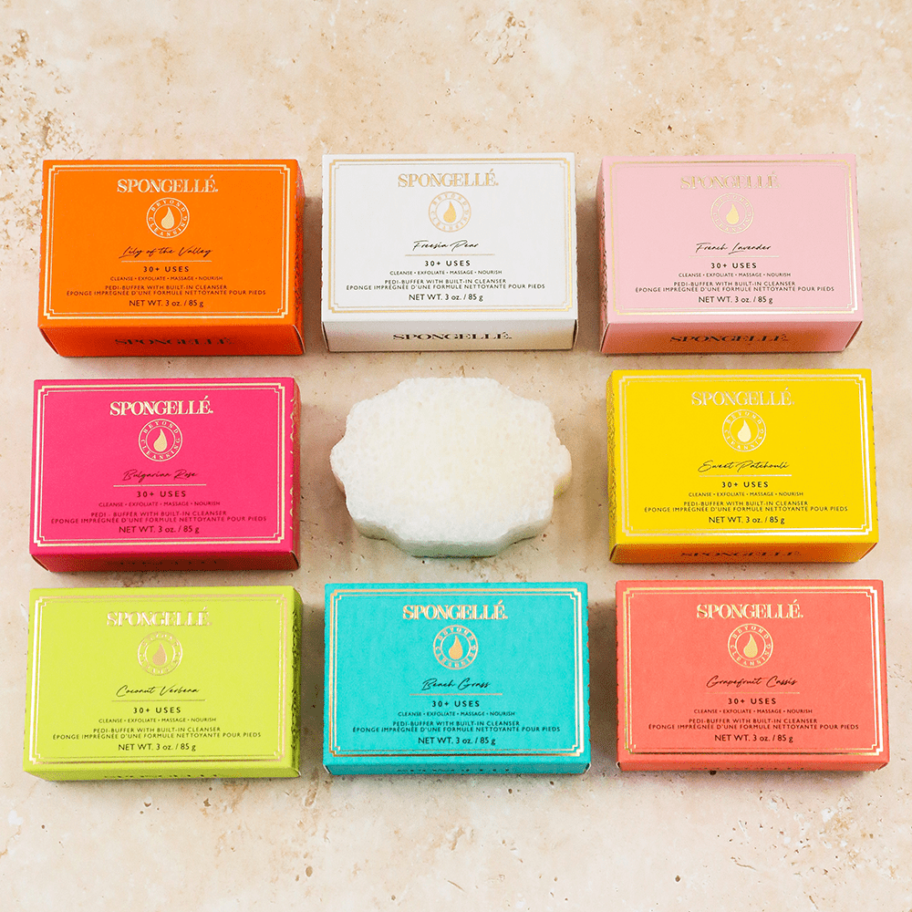 Spongellé Pedi Buffer Assorted Pack