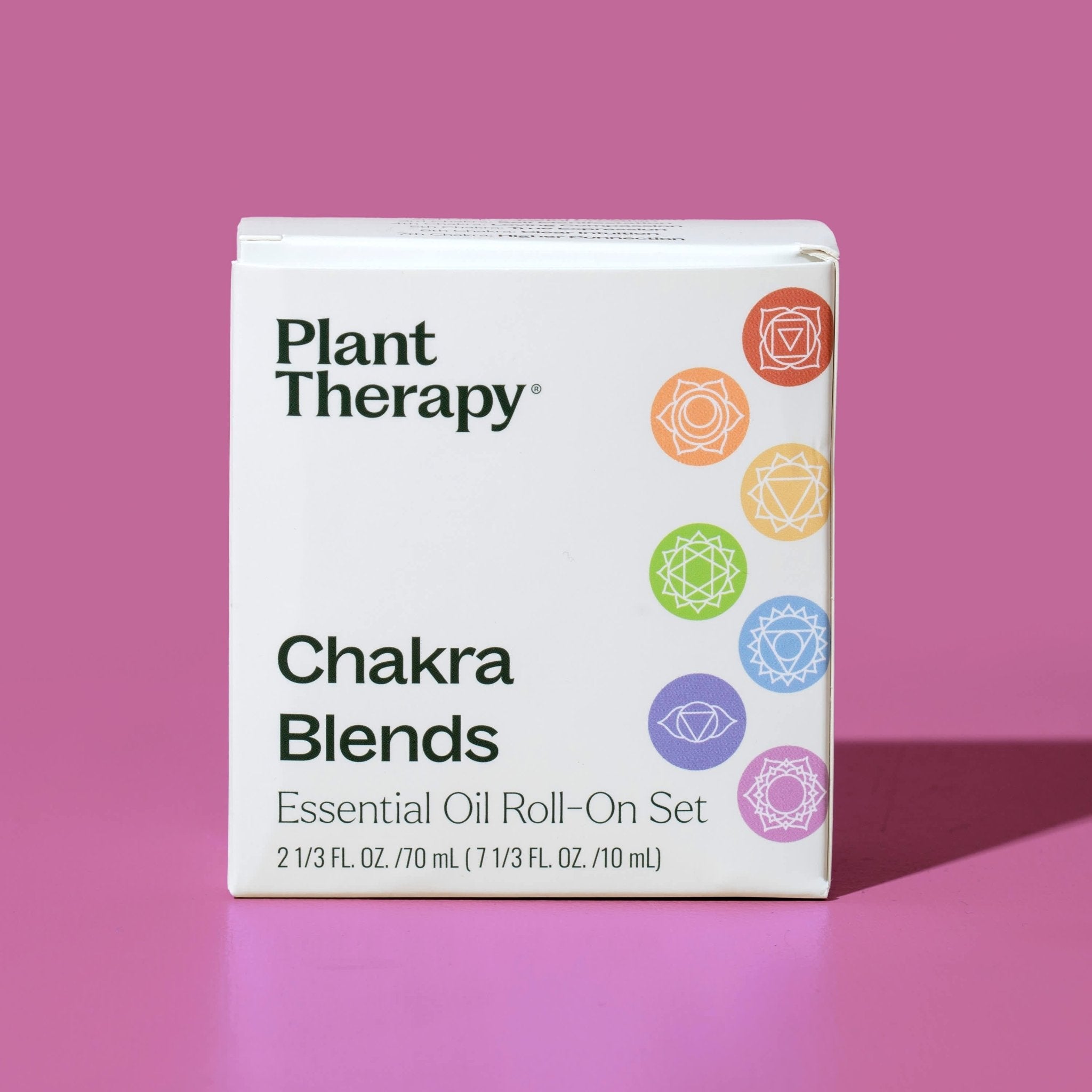 Plant Therapy Chakra Blends Essential Oil Roll - On Set
