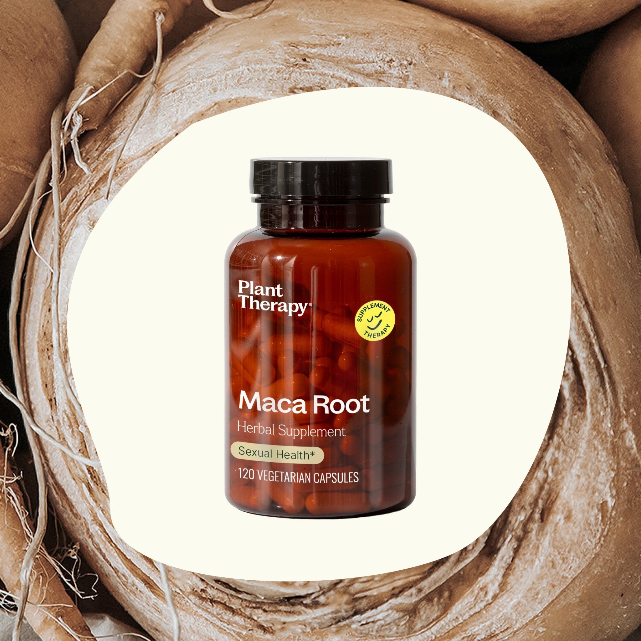 Plant Therapy Maca Root Herbal Supplement - 120 Capsules