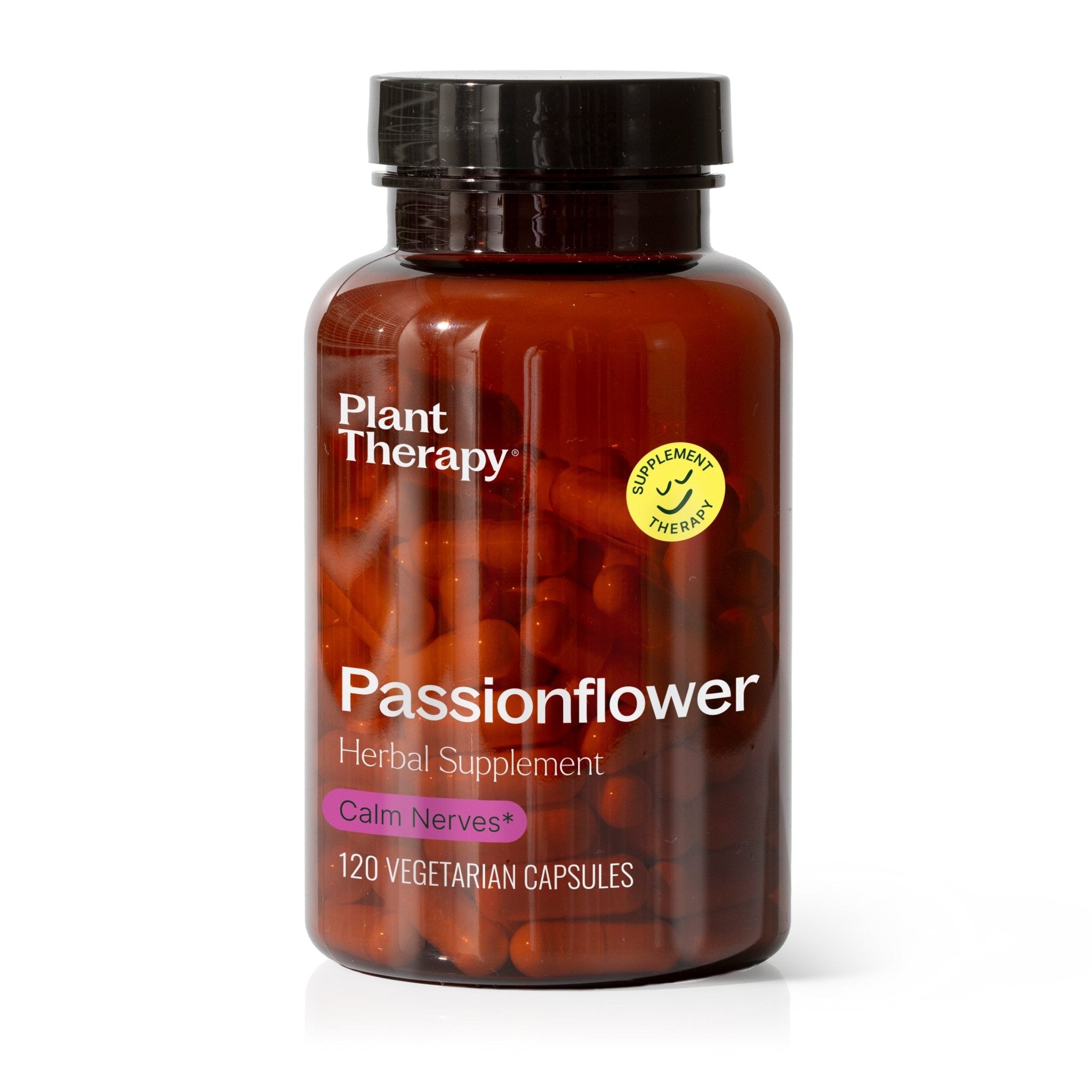 Plant Therapy Passionflower Herbal Supplement - 120 Capsules