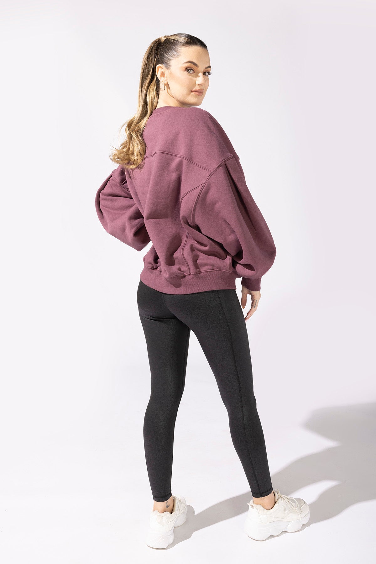 POPFLEX® Brunch Sweater - Merlot