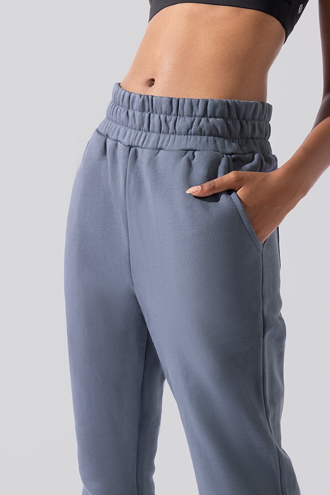 POPFLEX® Cloud Rollover Sweatpant - Denim Blue