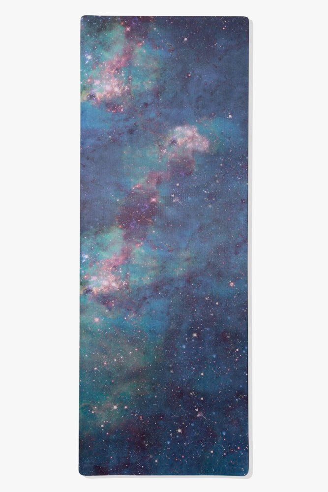 POPFLEX® CloudCushion Vegan Suede Yoga Mat - Cool Cosmos 0.5" Thick