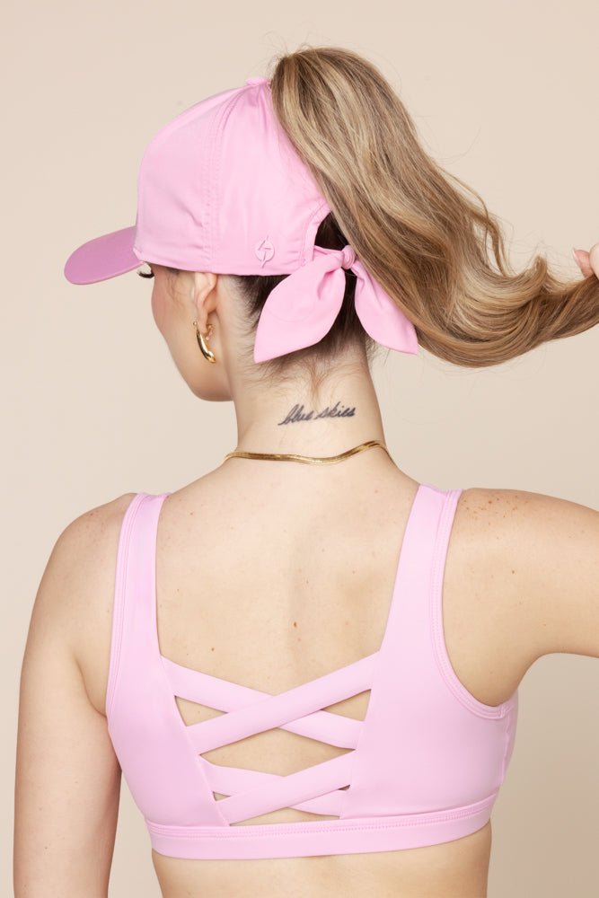 POPFLEX® Go with the Bow High Ponytail Cap - Structured