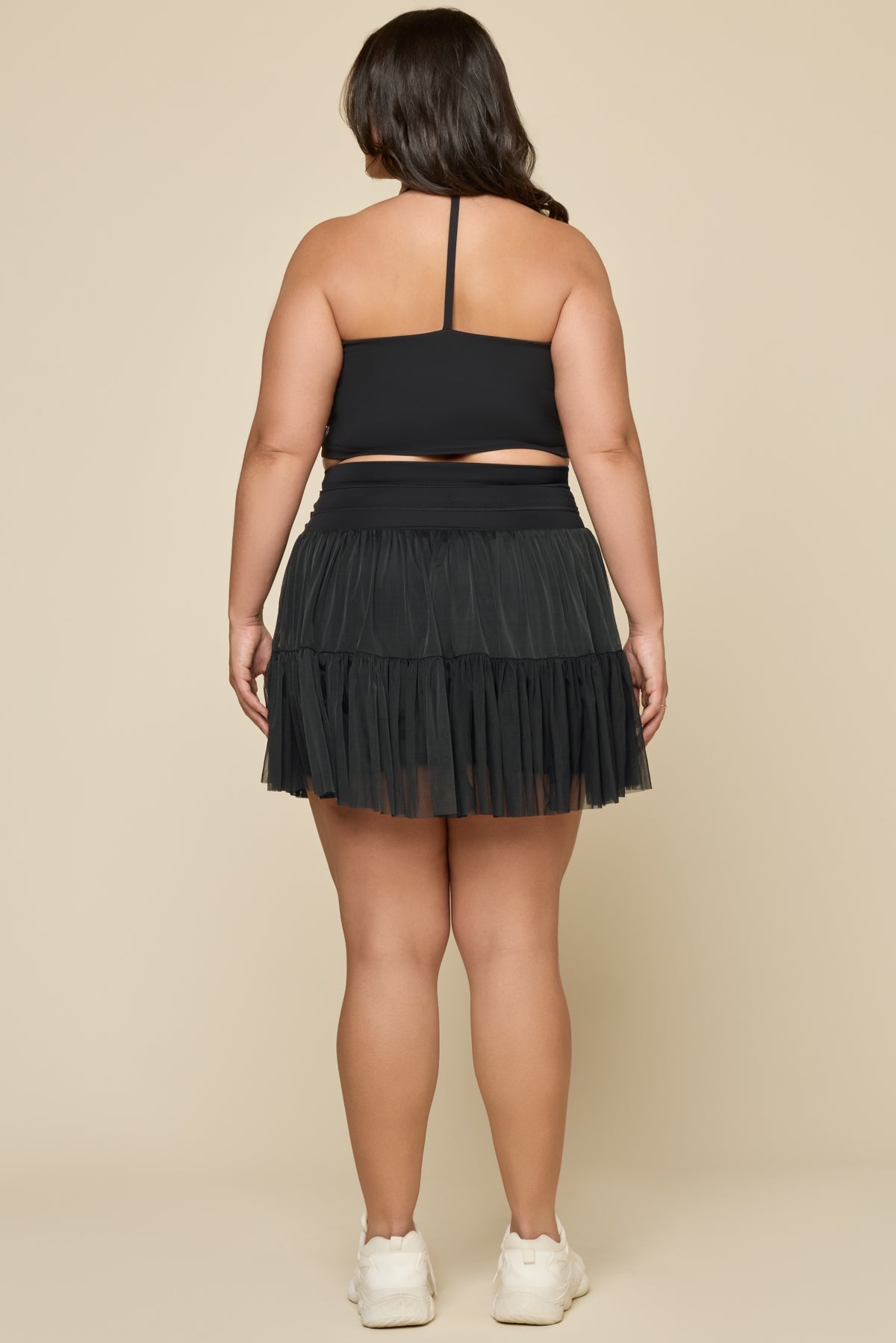 POPFLEX® Pirouette Skort - Black