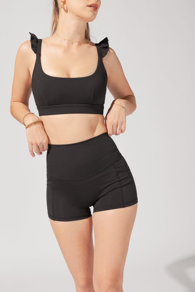 POPFLEX® Supersculpt™ Booty Short - Black