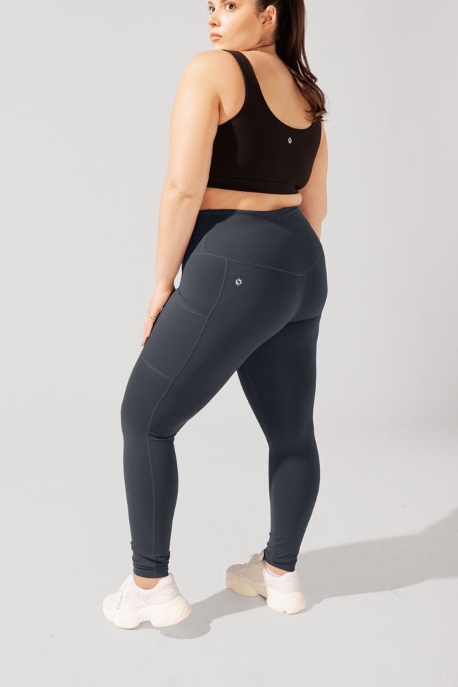 POPFLEX® Supersculpt™ Legging with Pockets - Smoky Grey