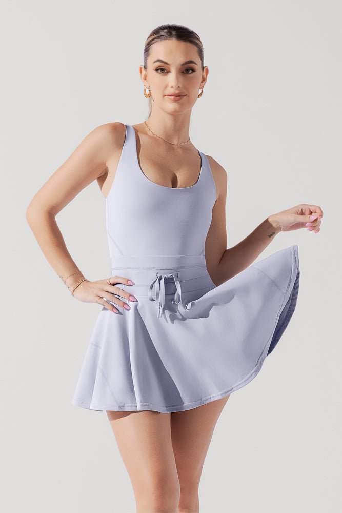 POPFLEX® Twirl Dress - Country Blue