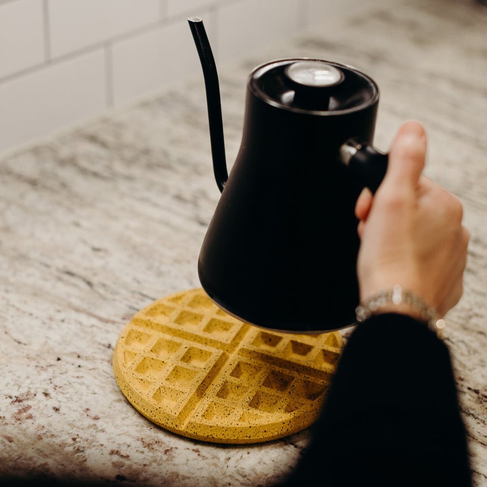 Pretti.Cool Waffle Trivet | Marigold Terrazzo