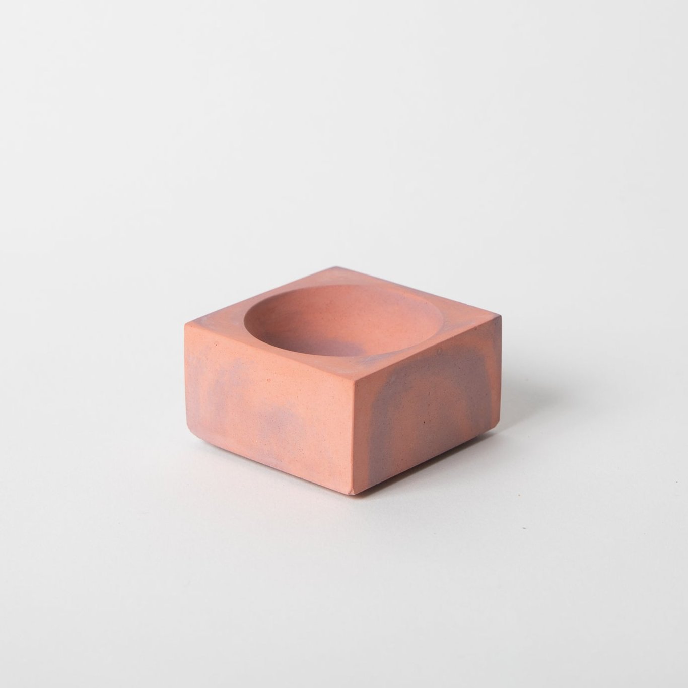 Pretti.Cool Square Incense Holder | Coral & Mauve