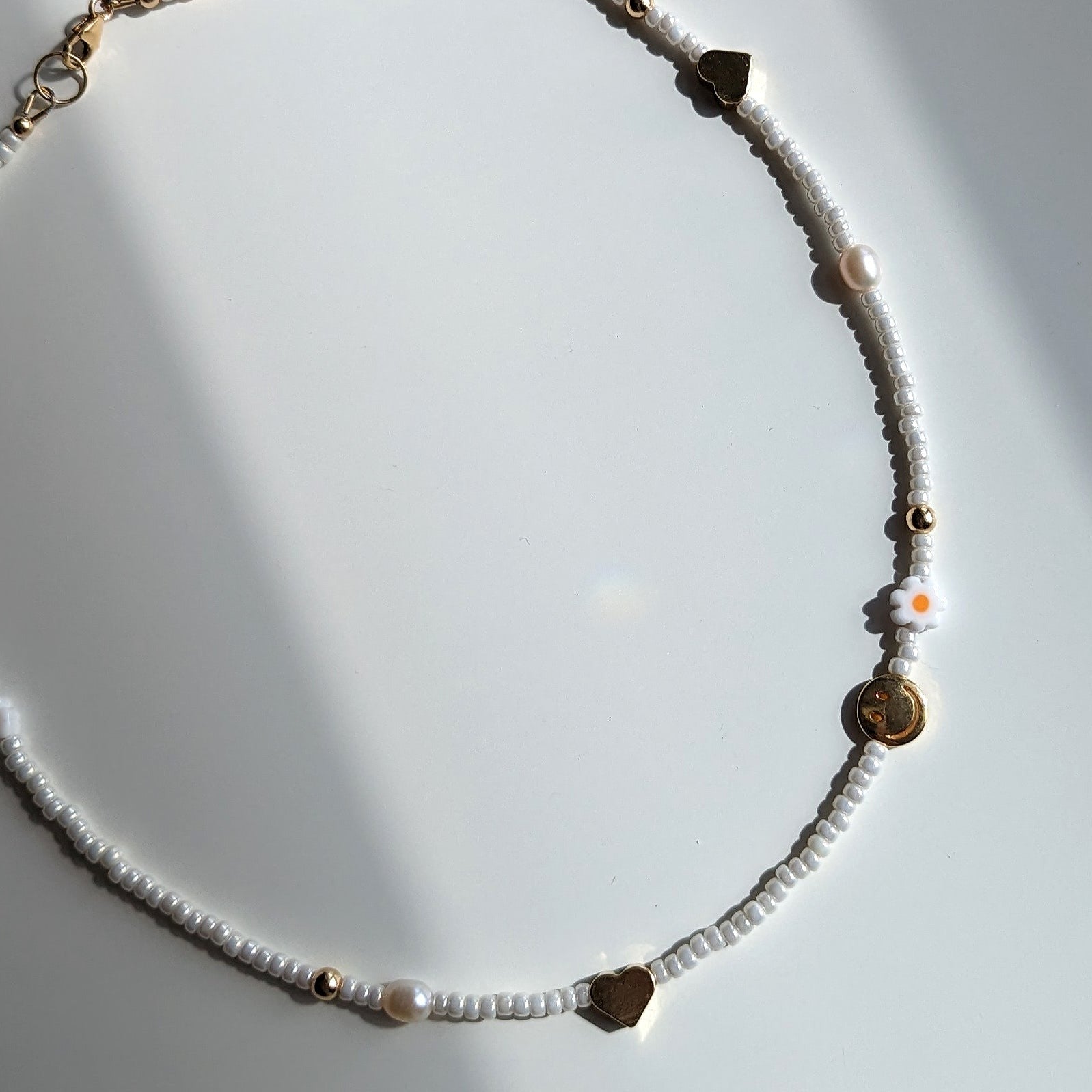 Pretti.Cool Beaded Charm Necklace