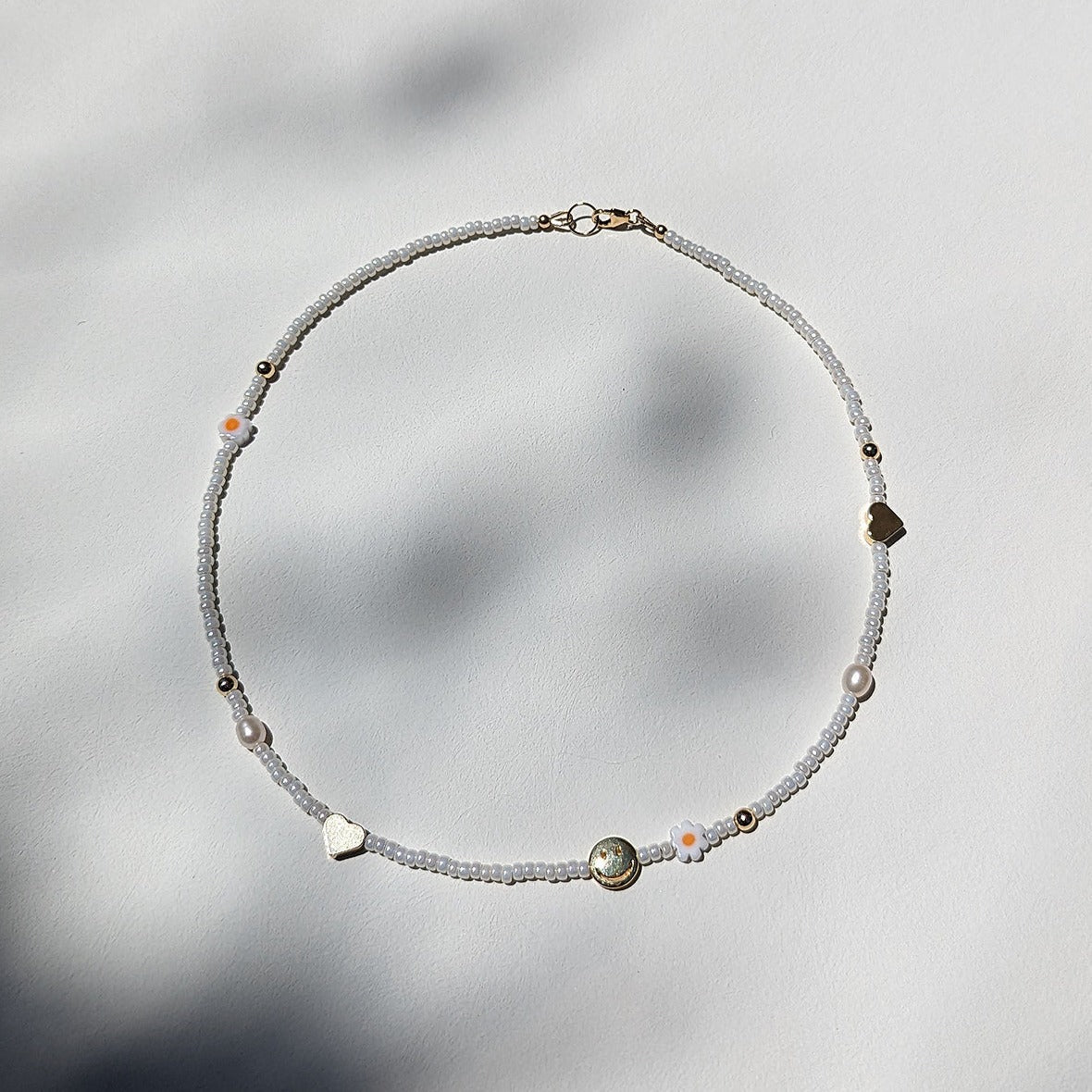 Pretti.Cool Beaded Charm Necklace