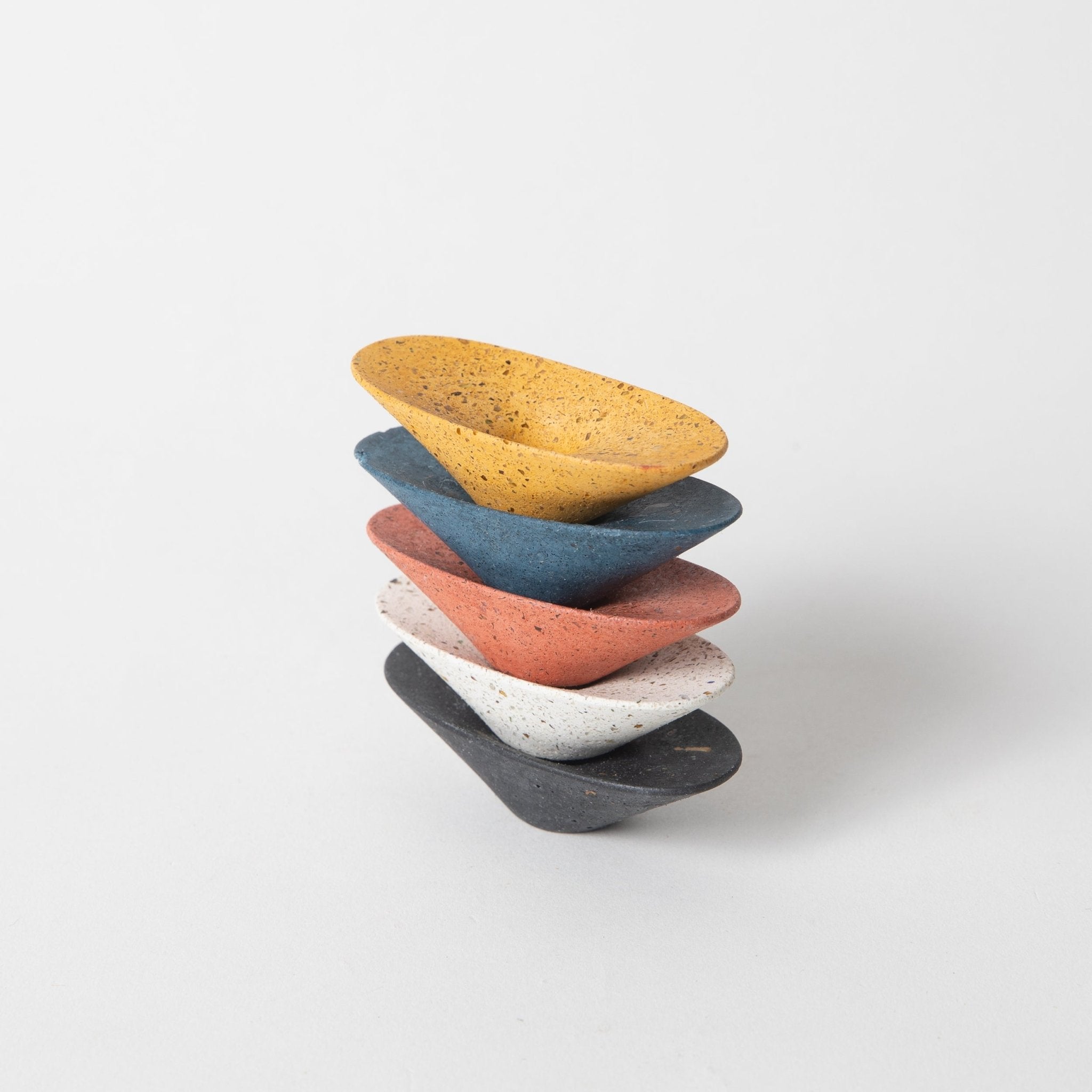 Pretti.Cool Dimple Coat Hook | Black Terrazzo