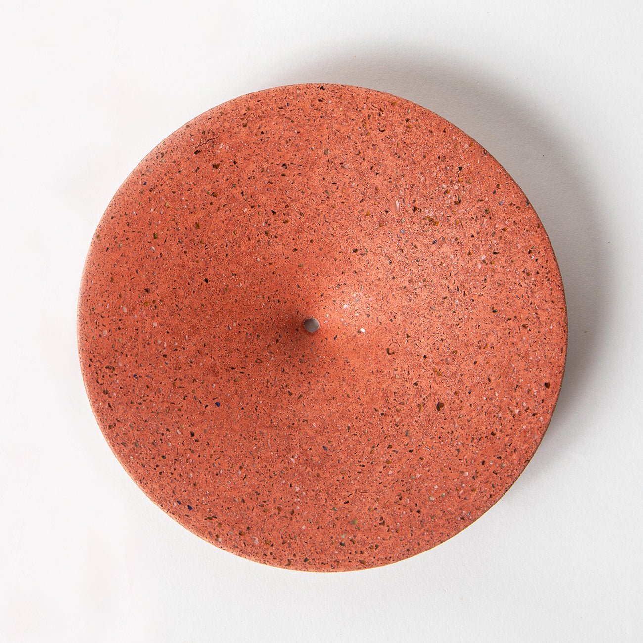 Pretti.Cool Dimple Wall Hook, Large | Coral Terrazzo
