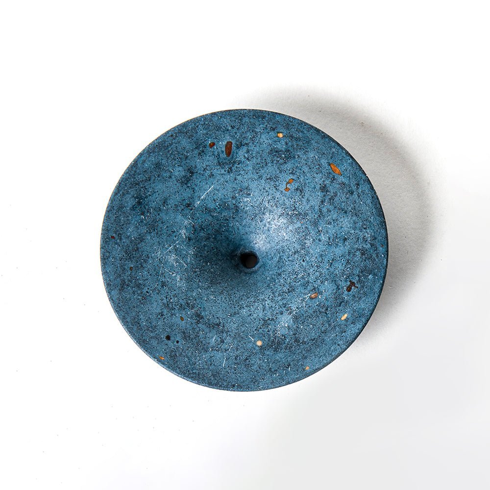 Pretti.Cool Dimple Wall Hook, Medium | Cobalt Terrazzo