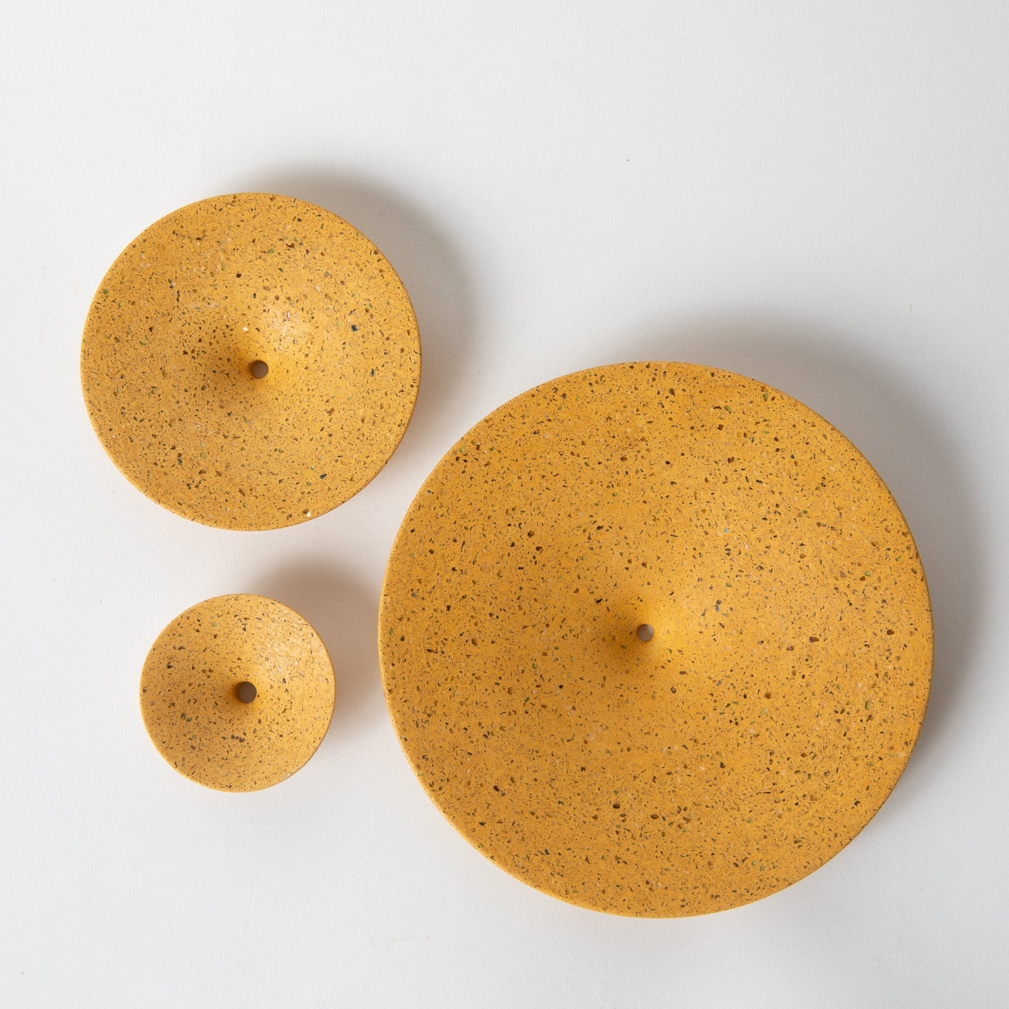 Pretti.Cool Dimple Wall Hook, Medium | Marigold Terrazzo