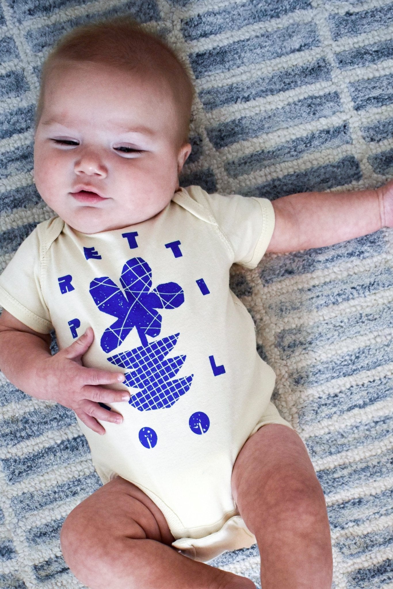 Pretti.Cool Flowers Onesie