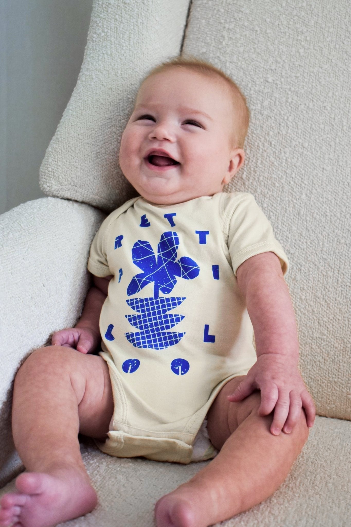 Pretti.Cool Flowers Onesie