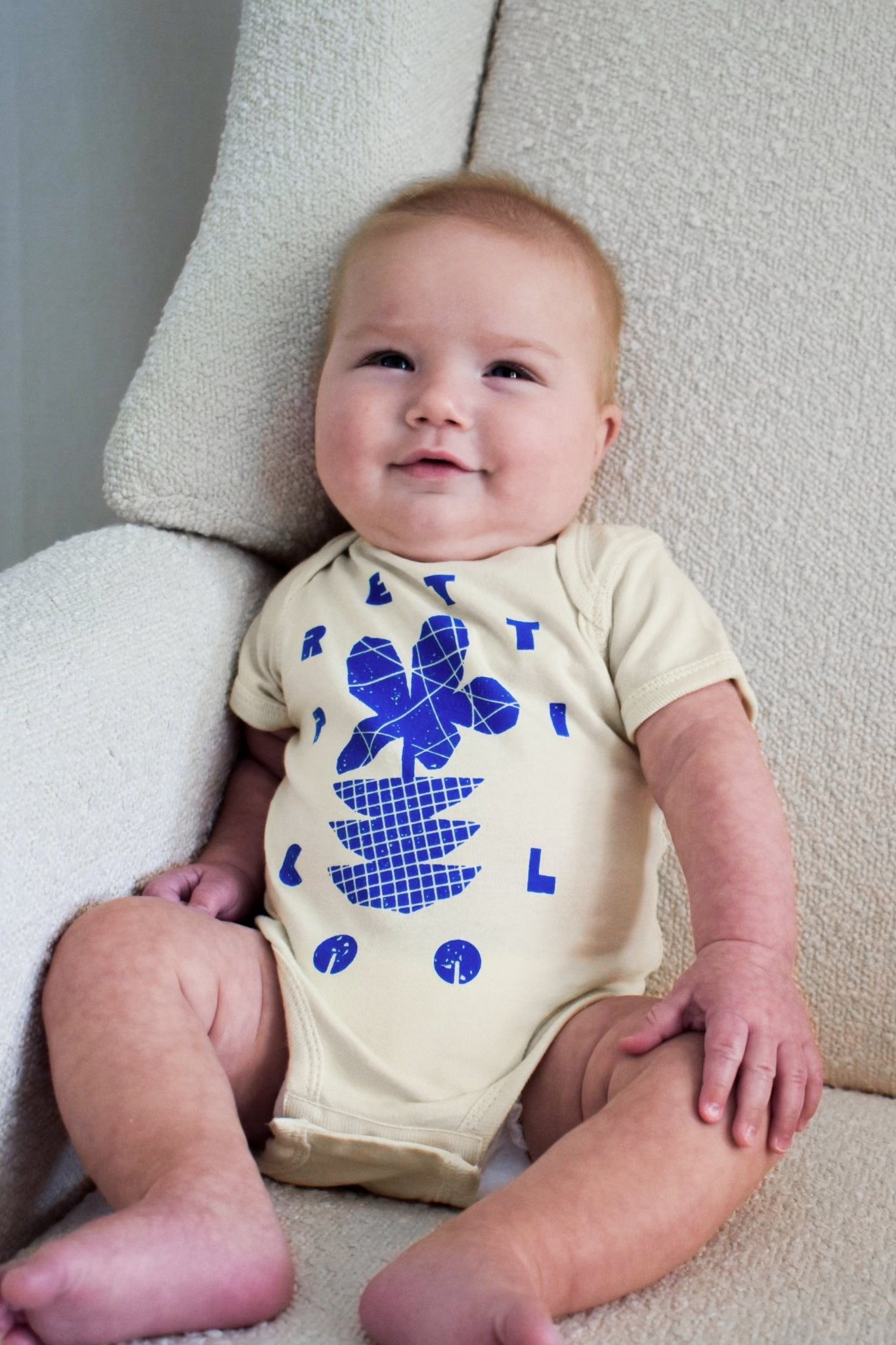 Pretti.Cool Flowers Onesie